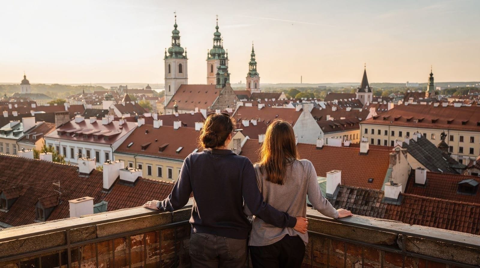 Die schönsten Aussichten in Vilnius — Hügel, Türme und Dächer — Vilnius erstreckt sich über Hügel und Flussbiegungen. Hier die besten Aussichtsp