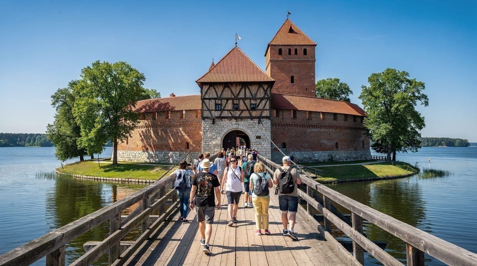 Excursion au château de Trakai depuis Vilnius — Comment visiter le château de Trakai depuis Vilnius en train, bus ou circuit. Ho