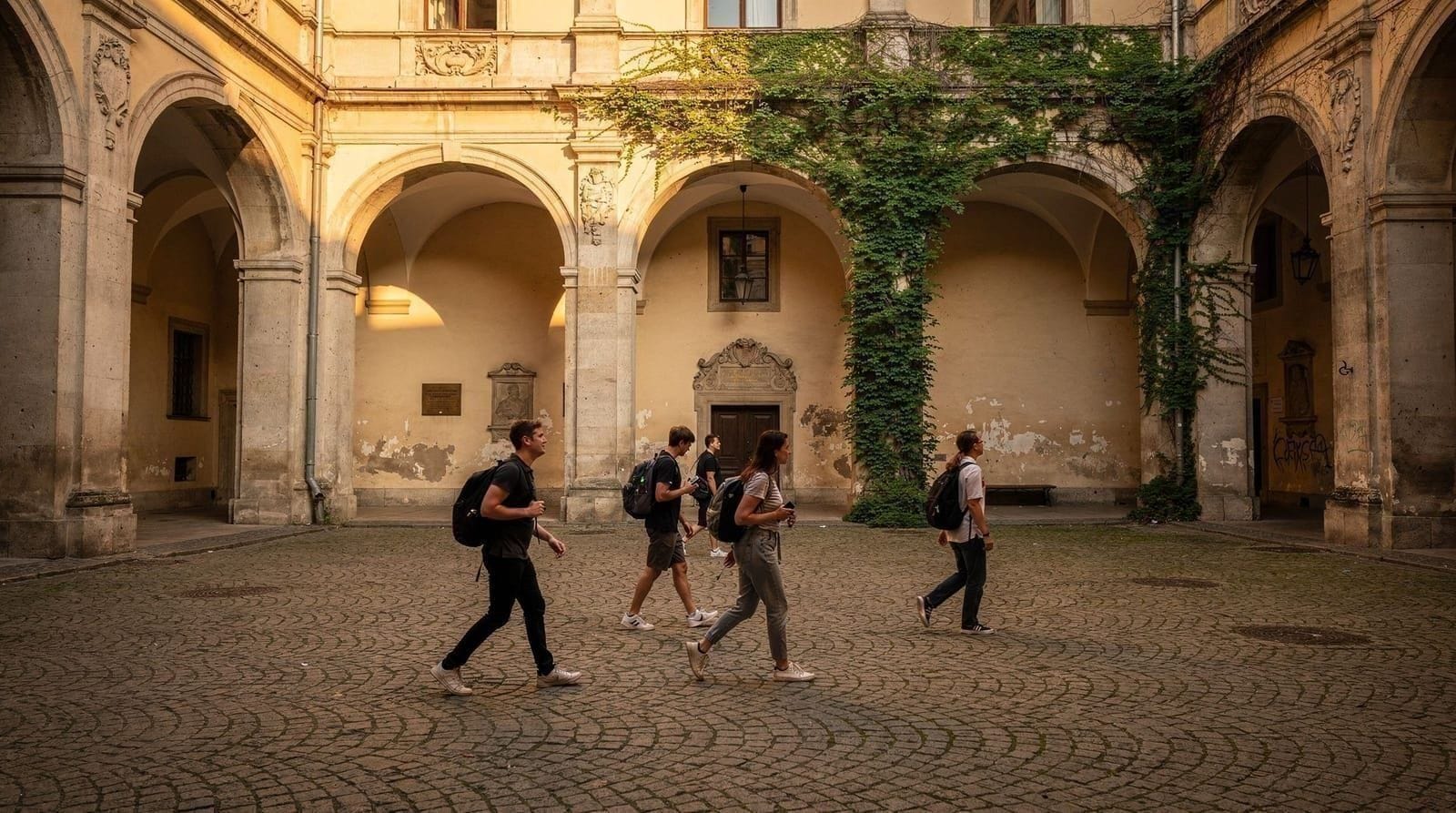 L'Université de Vilnius — visiter les cours et l'église