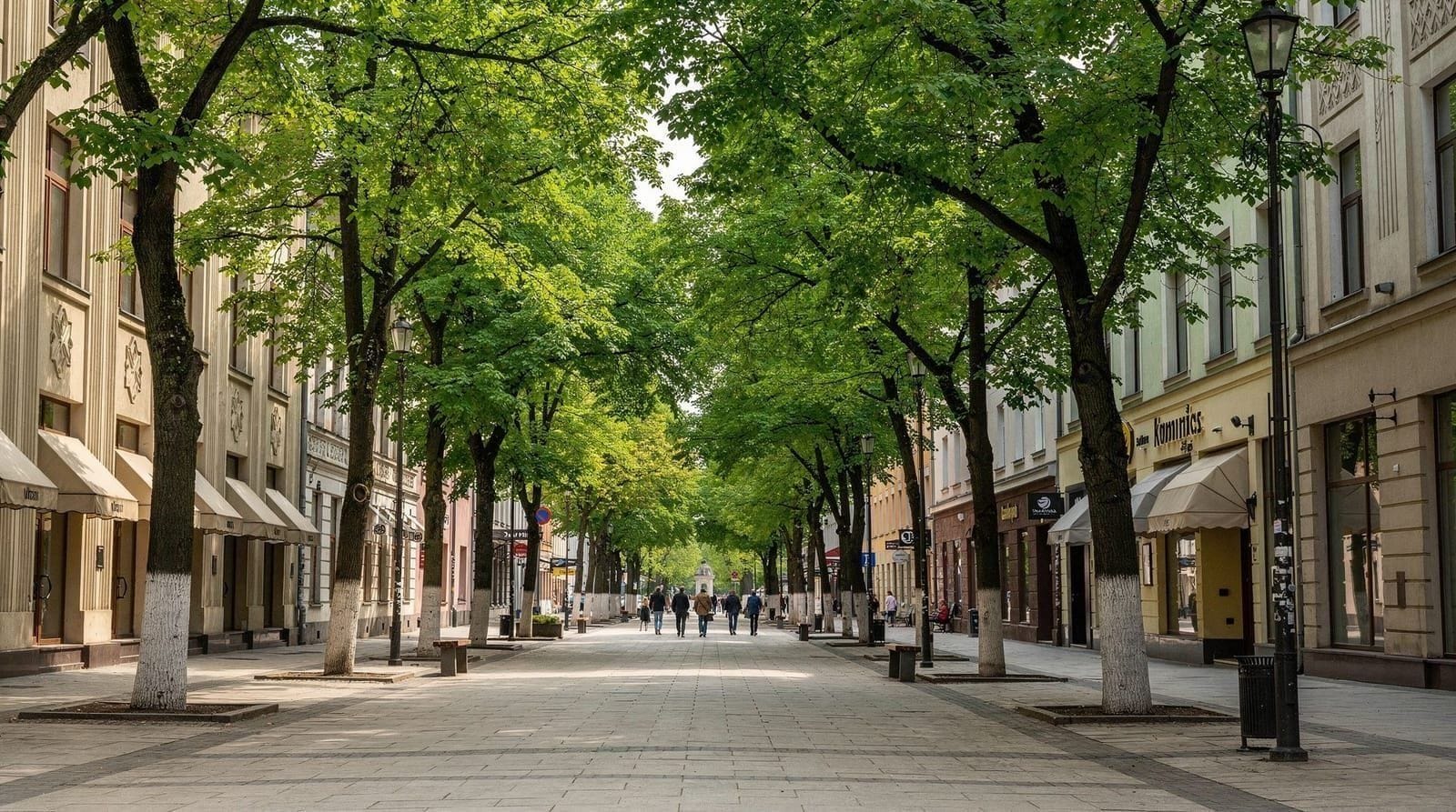 Kaunas: Sightseeing walking custom tour local guide