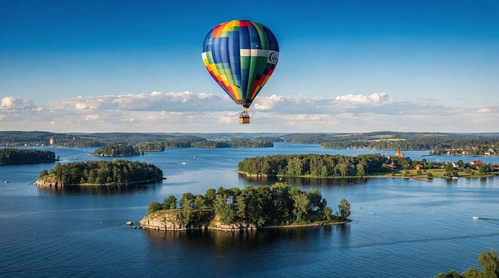 Trakai: Hot air balloon ride