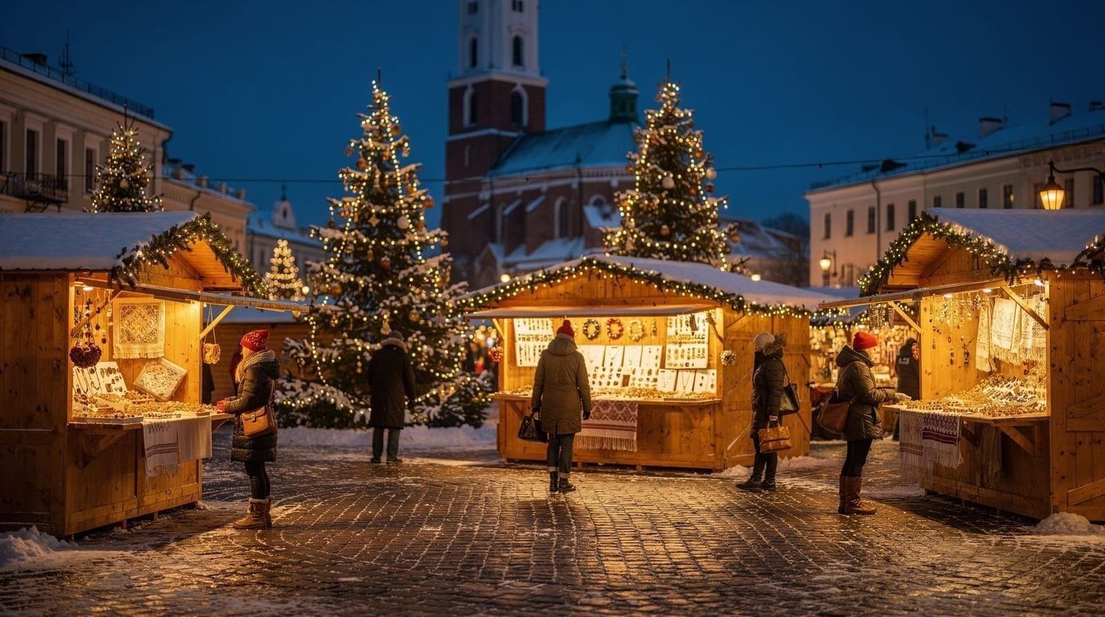 Vilnius: Christmas market holiday traditions tour