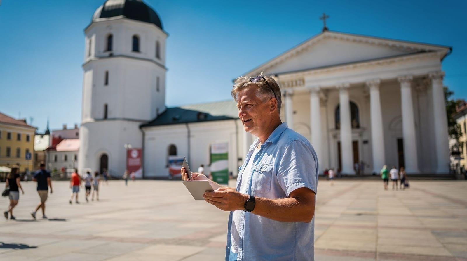 Vilnius: Outdoor clue adventure game city labyrinth