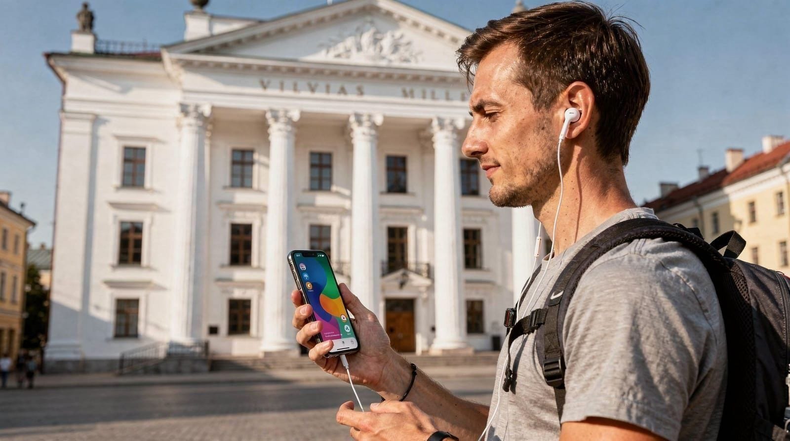 Vilnius: Vibrant self guided audio walking tour