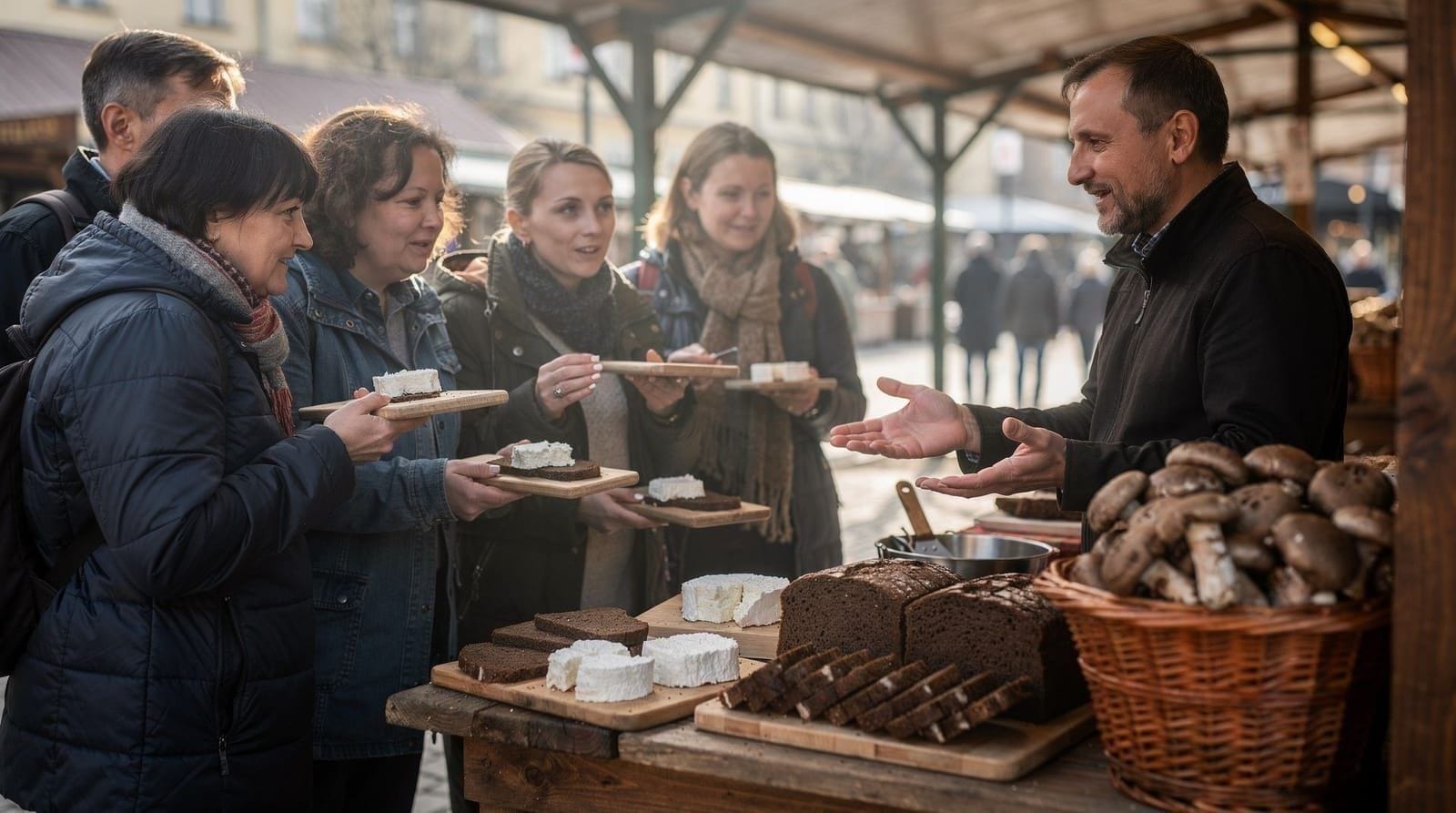 Vilnius food tour: the best options for eating your way round the Old Town — Honest review of the best Vilnius food tasting tours — Lithuanian flavors, stree